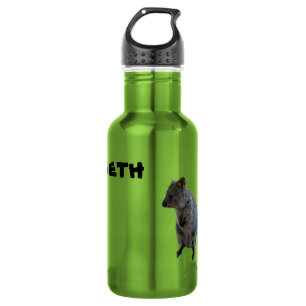 Seth Name Com Aussie Quokka, Garrafa De Água
