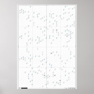 Setor de Tranquilidade - Mapa de Poster para Setor