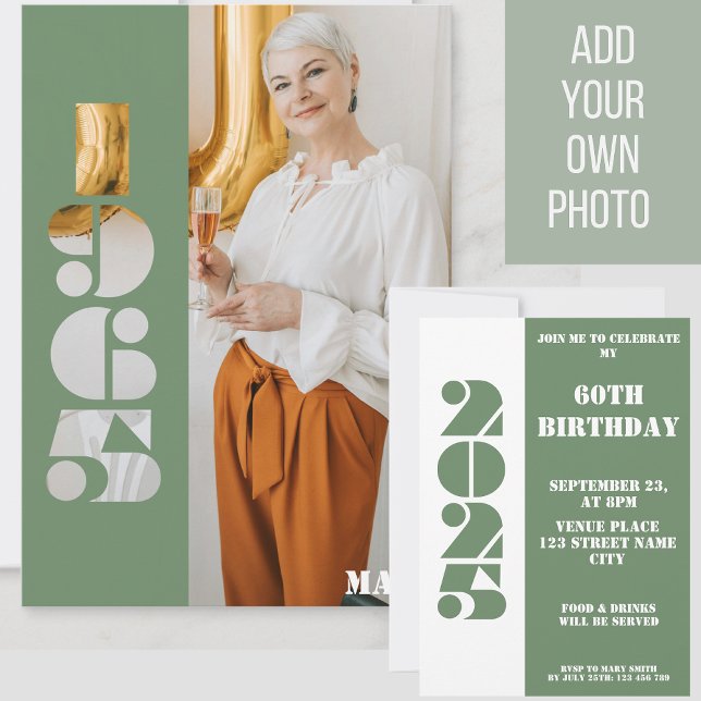 Seu ano fotográfico 1965 60º aniversário Convite (Criador carregado)