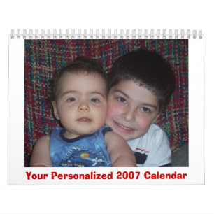 Seu calendário 2007 personalizado