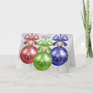 Seu Cartão de Feriado Dobrado do Pedido de 3 Fotos