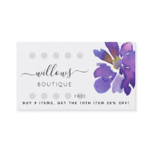 Seu Cartão de visita de placa de aperto de logotip