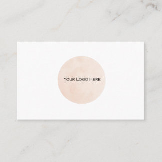 Seu Cartão de visita personalizado de logotipo
