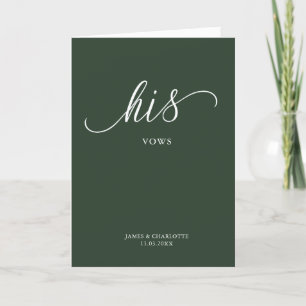 Seu Cartão de Voz Minimalista Floresta de Script V