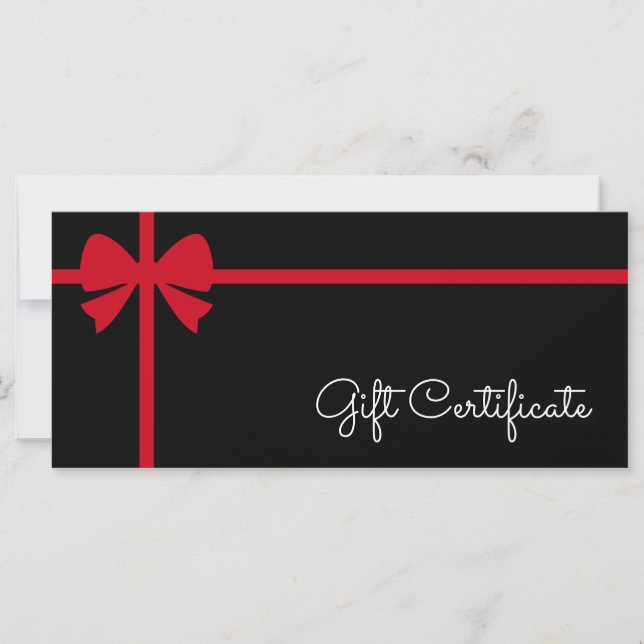 Seu Certificado de Presente Personalizado para Neg (Frente)