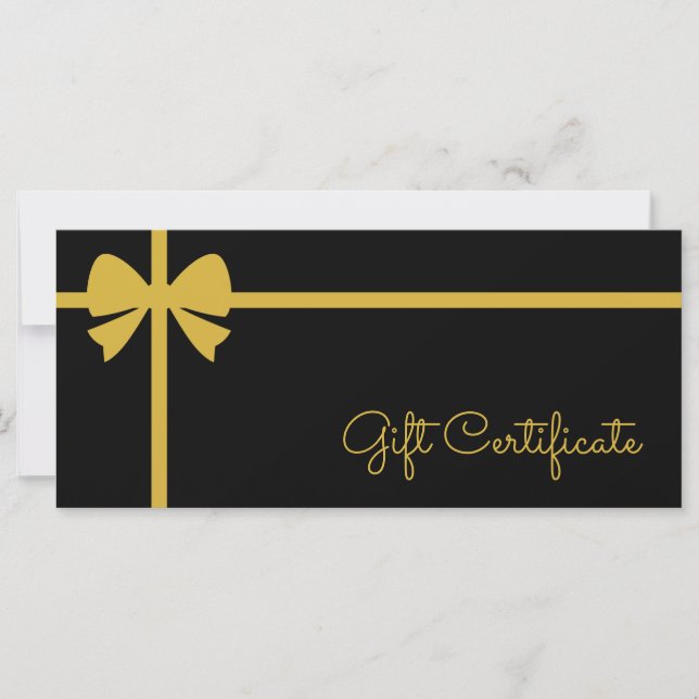 Seu Certificado de Presente Personalizado para Neg (Frente)