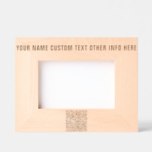 Seu código QR e quadros corrigidos de texto person