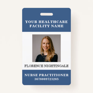 Seu Crachá de identificação de foto da empresa de