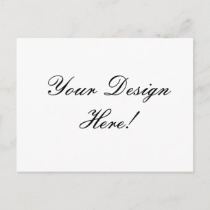 Seu design aqui! Cartão feito sob encomenda do