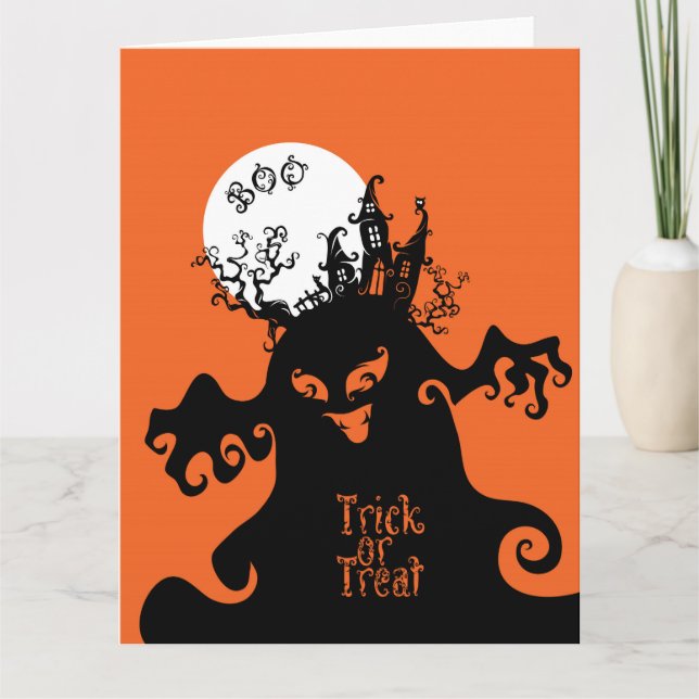 Seu grande cartão de saudação personalizado (Frente)