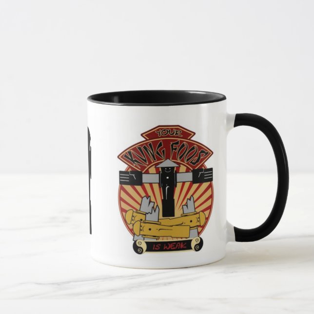 Seu Kung Foos é caneca de café fraca (Direita)