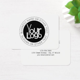 Seu logotipo de negócios & Texto editável moderno 