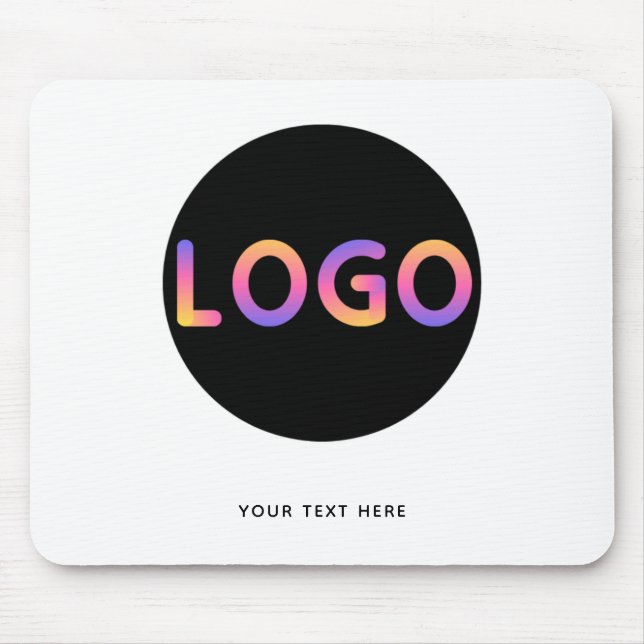 Seu Logotipo E Texto Aqui Mousepad (Frente)