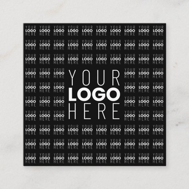 Seu logotipo ou imagem Padrão com anúncio Logotipo (Frente)