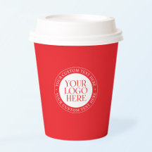 Seu logotipo ou outra imagem | Vermelho e Branco N