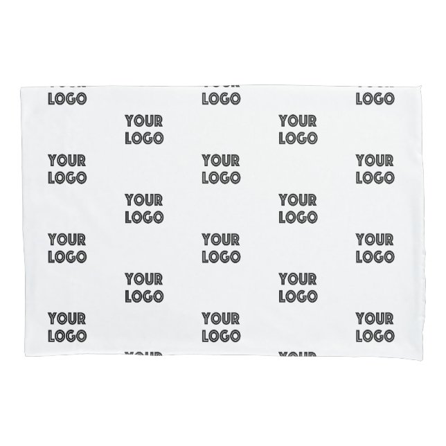Seu Logotipo Simples Logotipo Repetitivo | Branco (Frente)