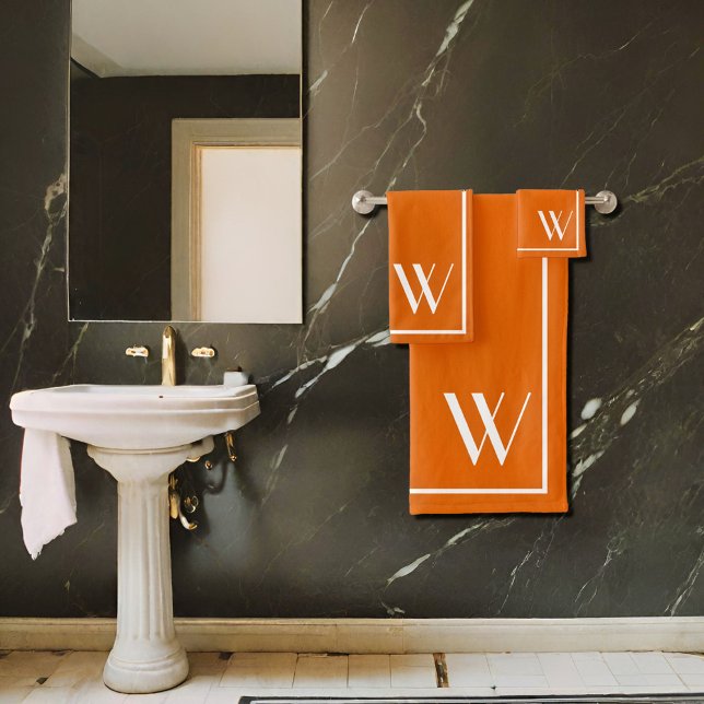 Seu monograma no conjunto de toalhas de banho lara (Criador carregado)