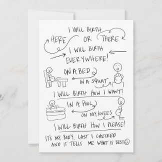 Seu nascimento seu cartão da maneira