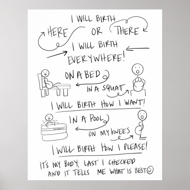 Seu Nascimento Seu Poster (Frente)