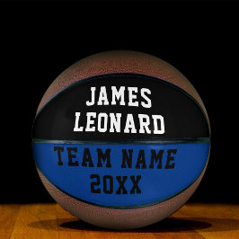 Seu nome e cores de equipe - Basquete Personalizad