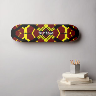 Seu nome é Skateboard personalizável