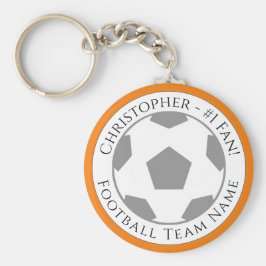 Seu nome mais Chaveiro de nome da equipe de futebo