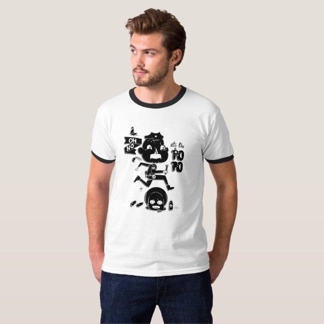 Seu o t-shirt de Popo (Frente Completa)