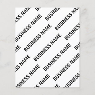 Seu Padrão de Nome de Empresa   Preto e branco