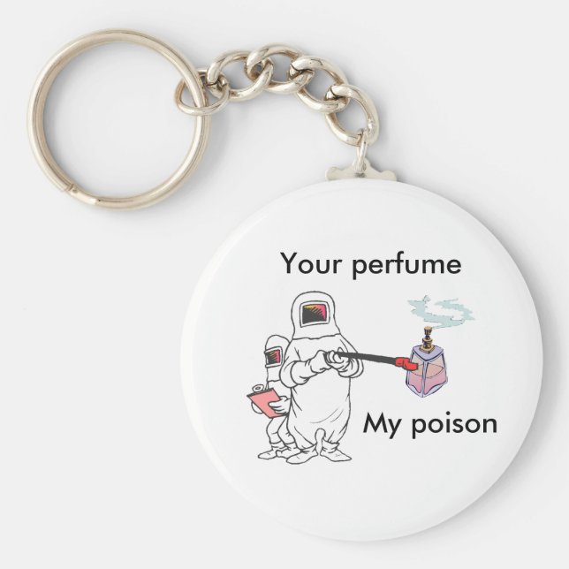 Seu perfume, meu chaveiro de veneno (Frente)