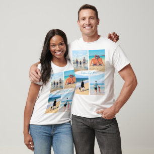 Seu Presente de Camisa de Colagem de Fotografias c