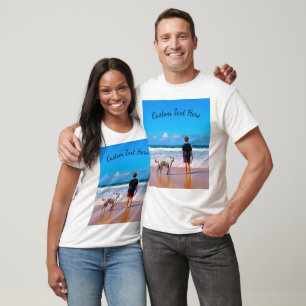 Seu presente de camiseta fotográfica com nome de t