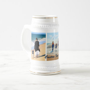 Seu Presente de Caneca de Cerveja com Colagem de F