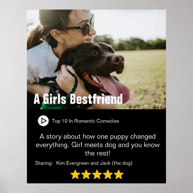 Seu próprio Poster de filme personalizado (Frente)