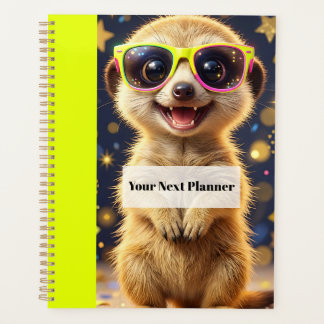 Seu Próximo Planejador – Capa do Caderno Meerkat