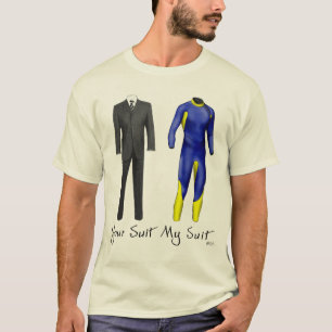 Seu terno meu t-shirt do terno