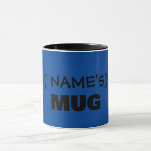 Seu texto aqui, caneca personalizável