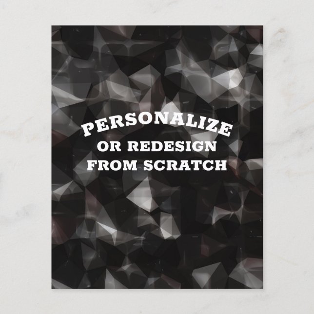 Seu texto ou Design aqui - Crie um papel personali (Frente)