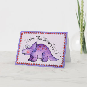 Seu Tricera-Tops - Cartão de Boas Festas