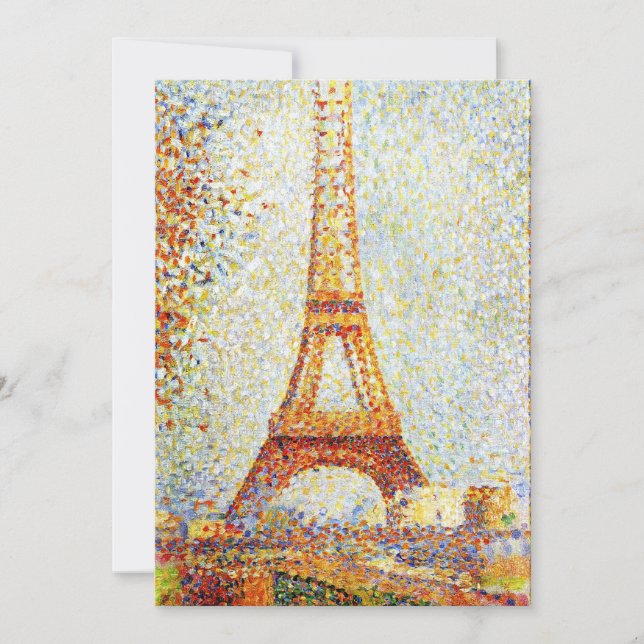 Seurat: A Torre Eiffel (Frente)