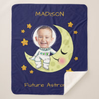 SEUS cobertores personalizados de Astronautas FOTO