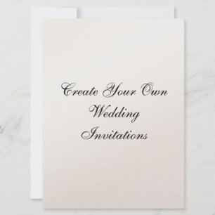 Seus convites do casamento da pérola 6,5" x 8,75"