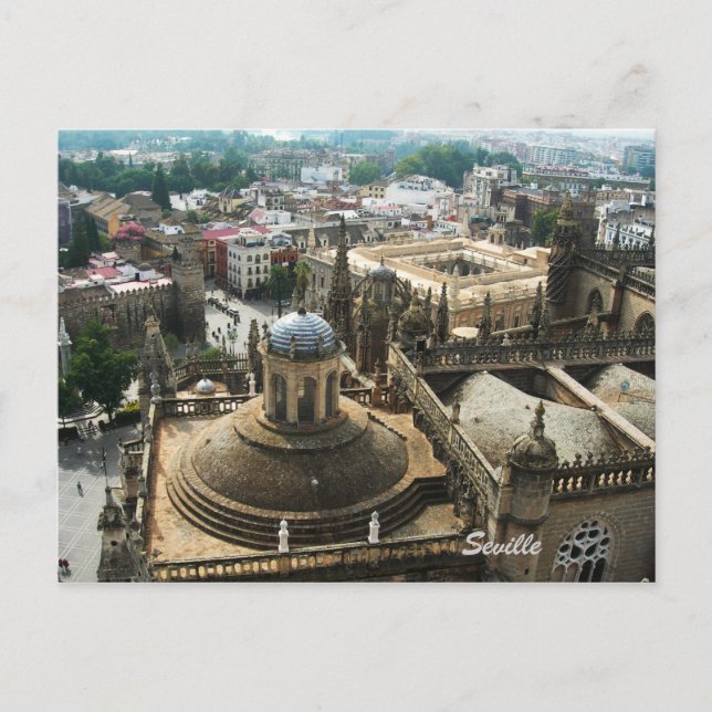 Sevilha do cartão postal La Giralda (Frente)