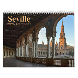 Sevilha, Espanha 2026 Calendário Fotográfico