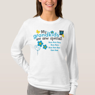 Sew netos especiais o t-shirt personalizado