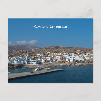 Sex, Kasos Ilha Grega Cartão Postal