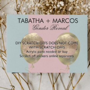 Sexo de Bebê Moderno Revela Cartões de Arranque 