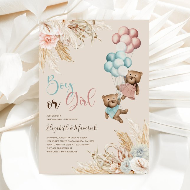 Sexo do Urso de Grama de Pampas Revela Convite (Criador carregado)