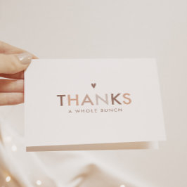 Sexo Neutro Moderno Cartões de agradecimentos Neut