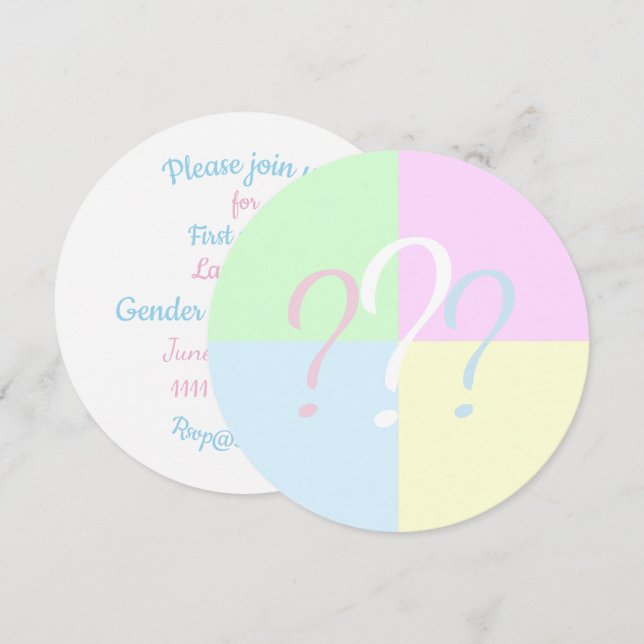 Sexo revela convite para ponto de interrogação (Frente/Verso)