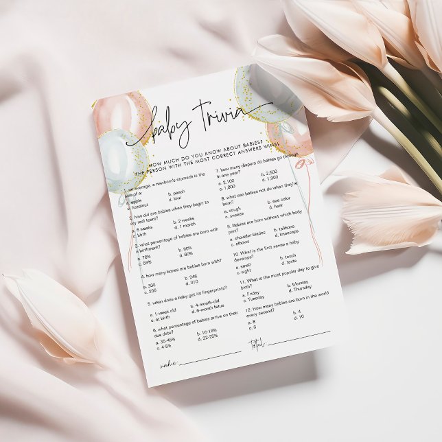 Sexo Revele Cartão de Jogo de Chá de fraldas para  (Criador carregado)